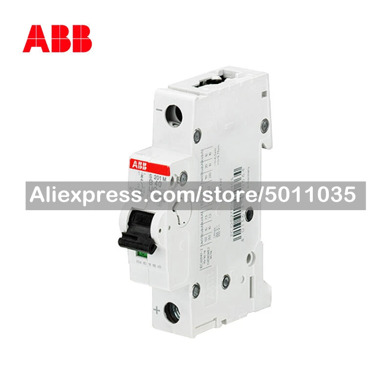 

10117713 ABB S200M series UC AC and DC miniature circuit breakers; S201M-C10UC