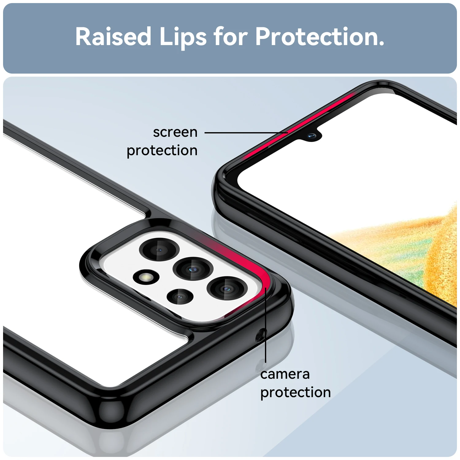 For Samsung Galaxy A33 Clear Case For Samsung Galaxy A33 A53 A73 Cover Funda Hard Translucent Phone Bumper For Samsung A33