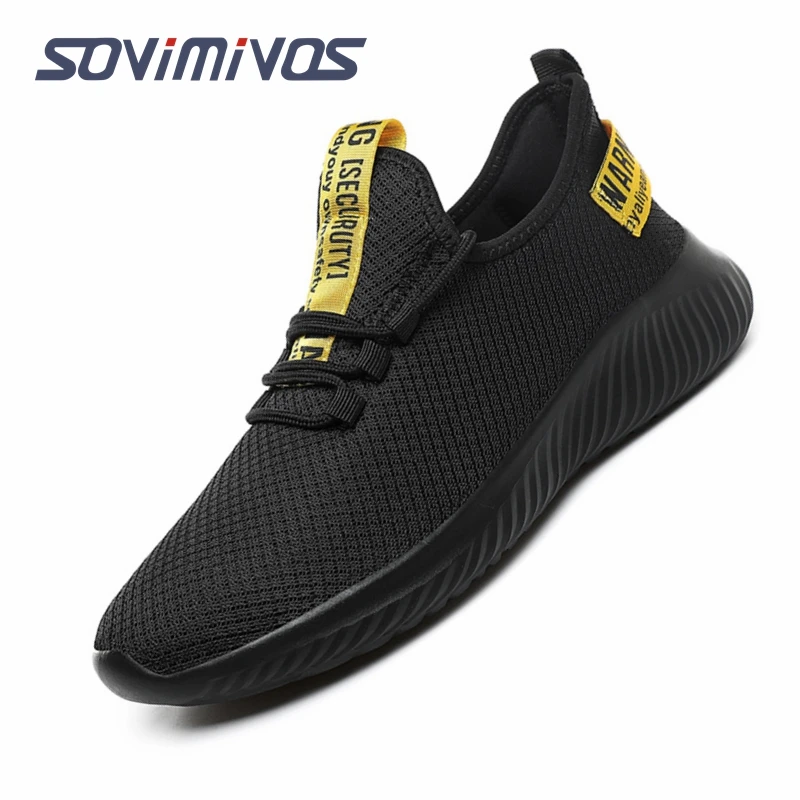 Men Sneakers Mesh Breathable Running 