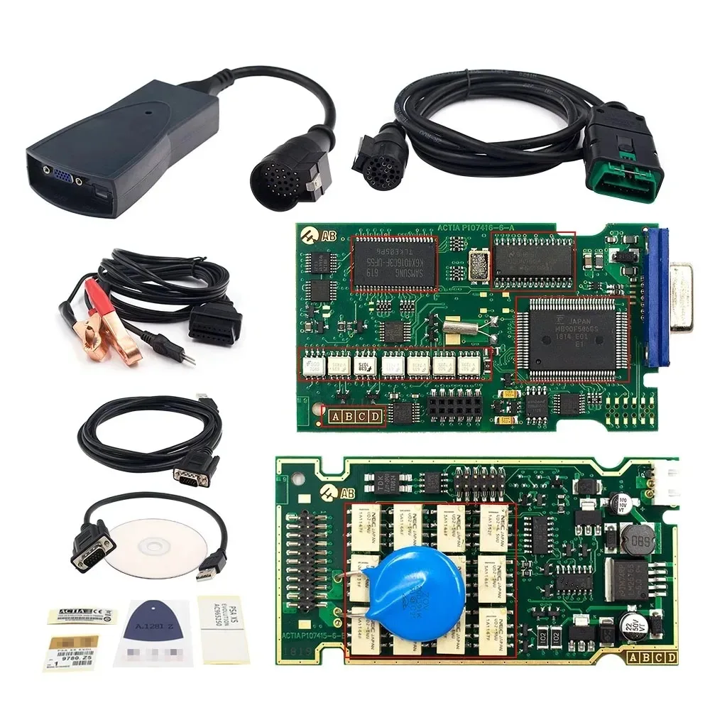 Фото Диагностический инструмент Lexia 3 Diagbox V9.200 Full Chip 921815C Golden Edge для PSA XS Evolution 7.83 PP2000 Lexia3 для Citroen и Peugeot №1