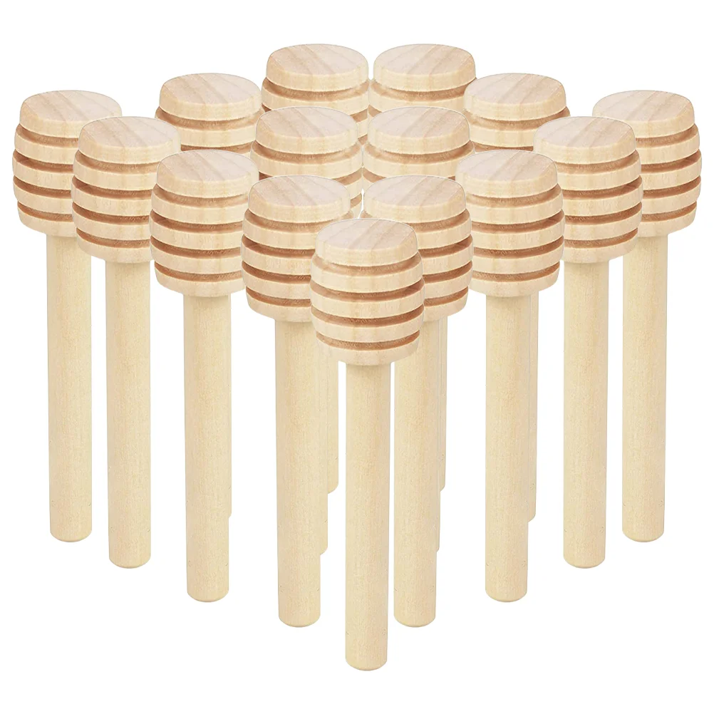 

20 Pcs Multitools Honey Dipper Sticks Honey Stirrers Spoons 8x3cm Honey Spoons Jam Stirrer Jam Stirring Rod Honey Tool
