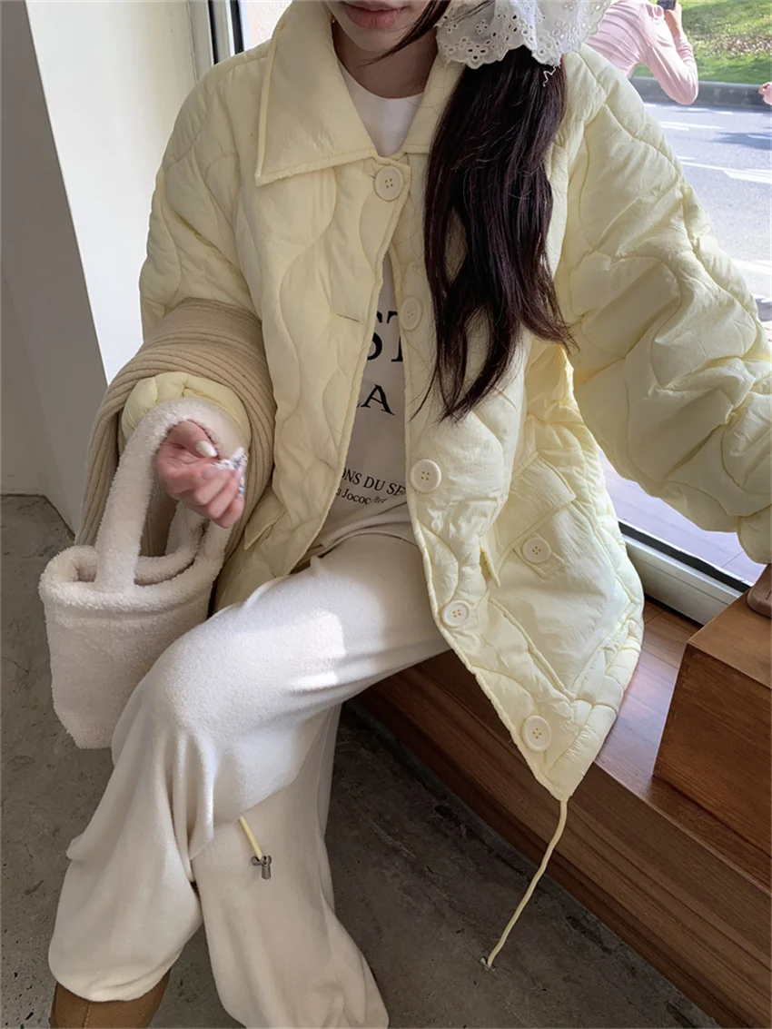 PLAMTEE шикарные хлопковые куртки новые милые повседневные женские парки с