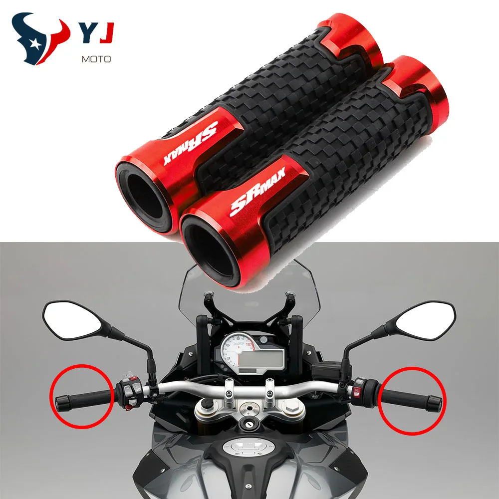 

High Quality Motorcycle Aluminum Accessories Handlebar Handle Bar End Grip Cap For APRILIA SRMAX125 2011-2015 SRMAX300 2011-2016