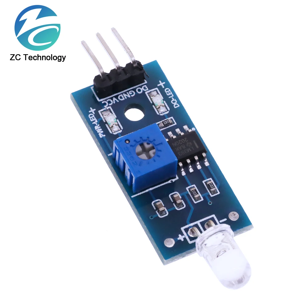 Moduł diody fotograficznej LM393 3.3-5V 3-kontaktowy przełącznik czujnika fotowoltaicznego dla Arduino Raspberry Pi optyczny ...