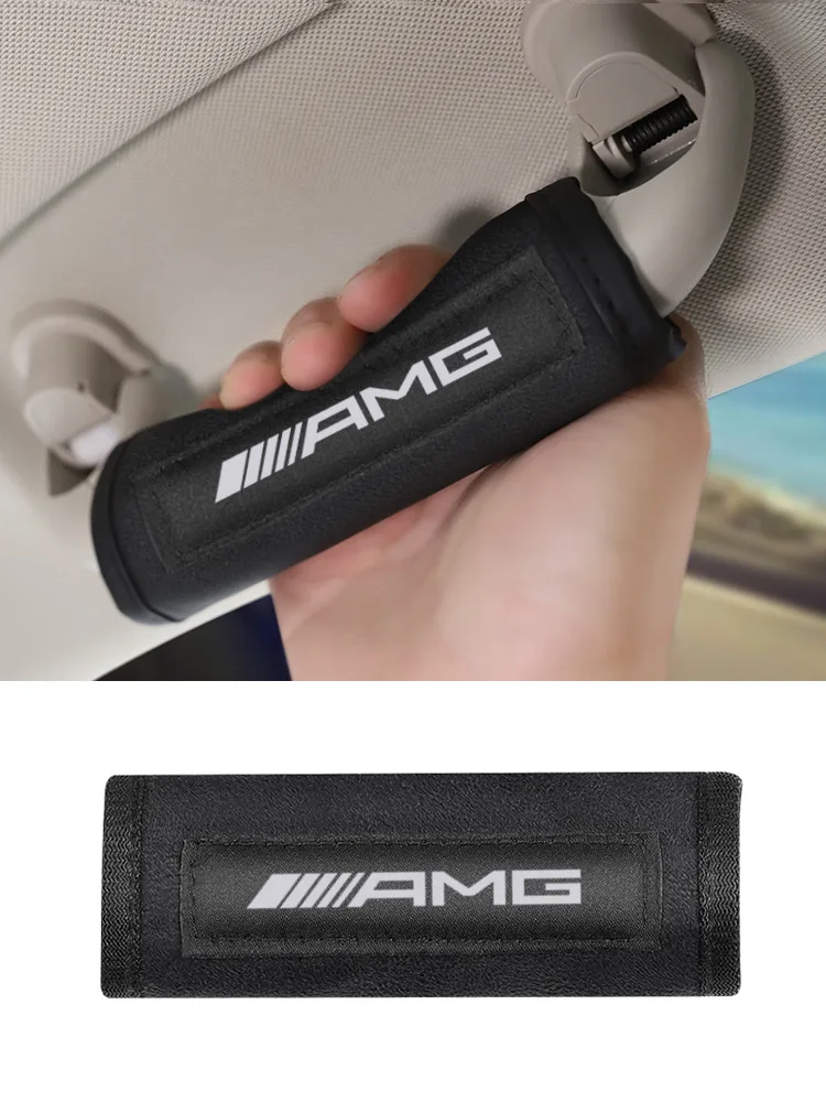 

Автомобильные перчатки для вытягивания крыши, дверная ручка, нескользящее украшение, всесезонные, подходит для Mercedes AMG, аксессуары для сало...