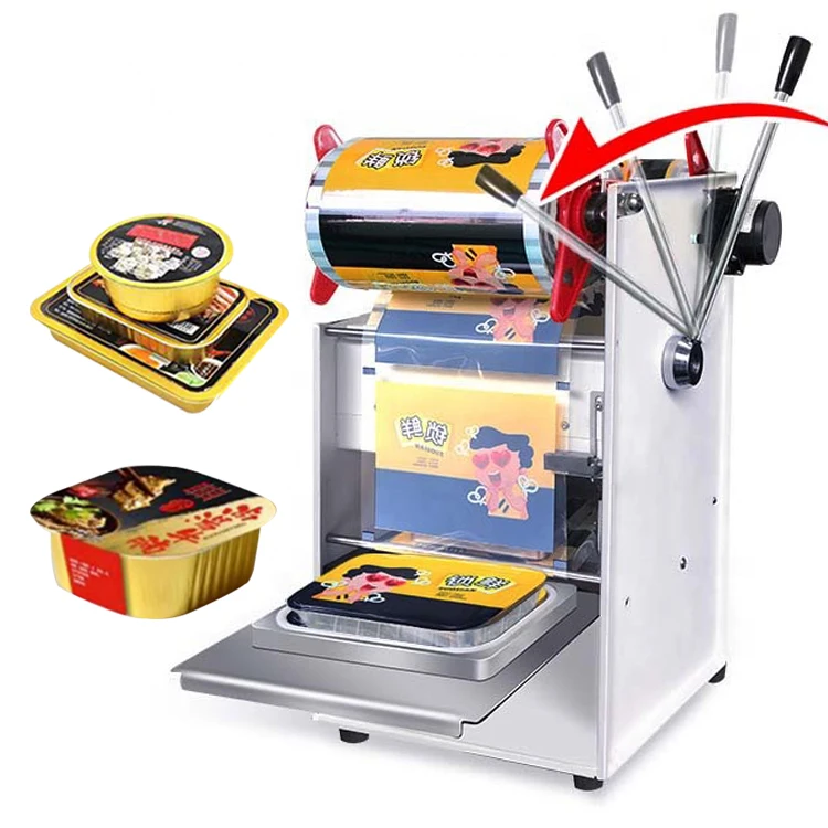 

Manual Plastic Tray Sealer Machine Food Tray Sealing Machine