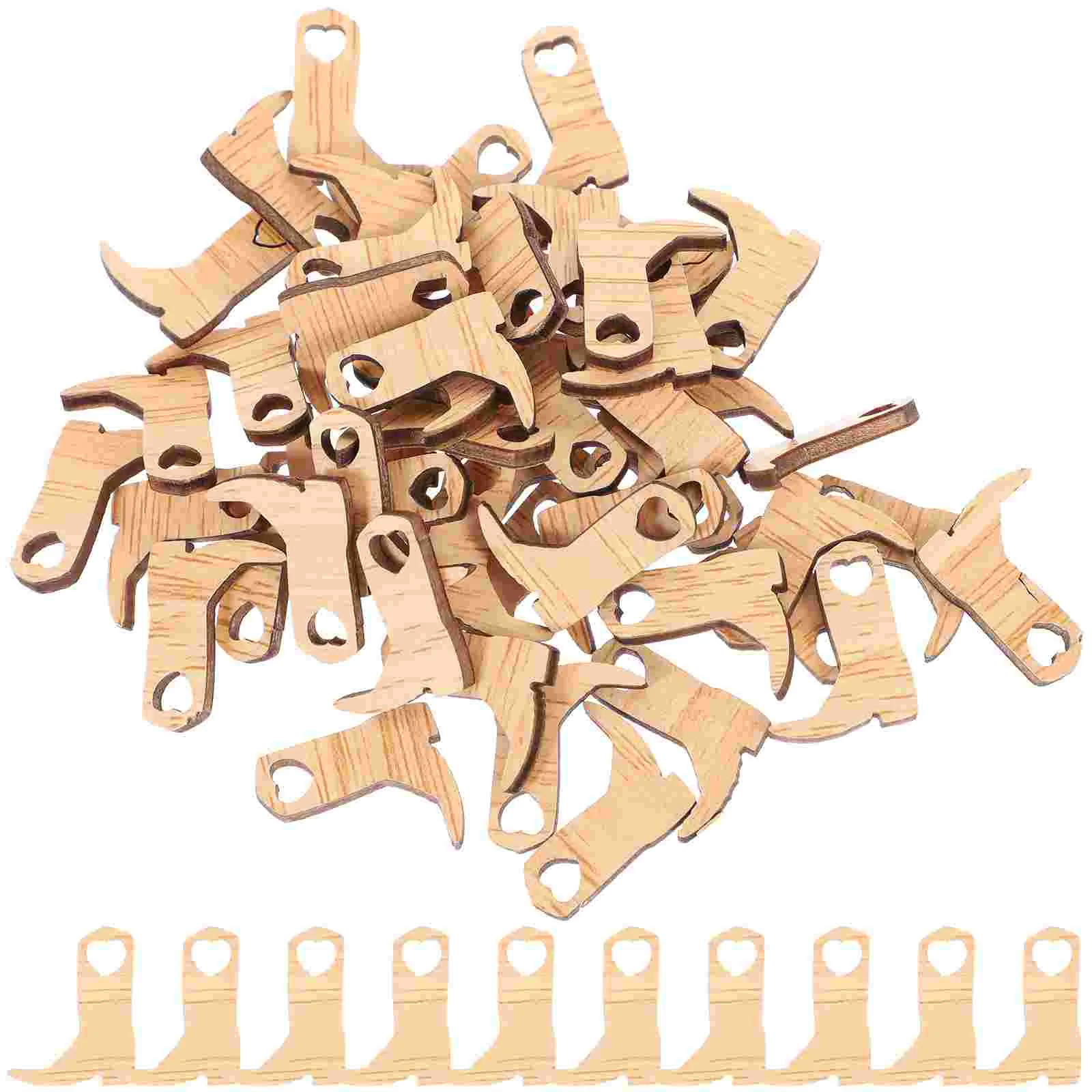 

Cowboy Boot Wooden Boots Wood Crafts Western Table Decor Wedding Ornament Craft Gift Cutouts Cutout Tag Pieces Hats Tiny Scatter