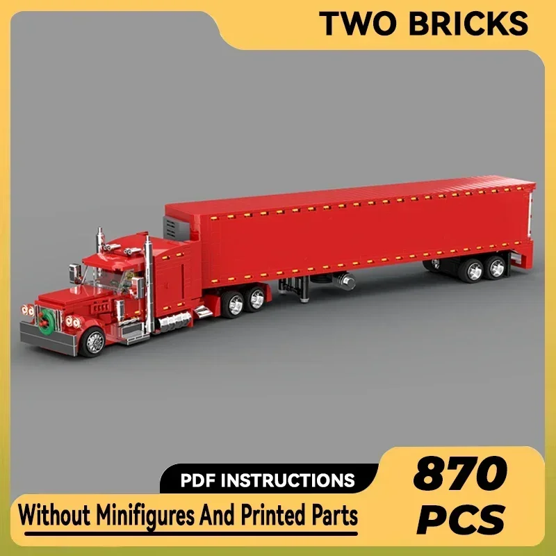 Городская классическая модель автомобиля Moc строительные блоки рождественский