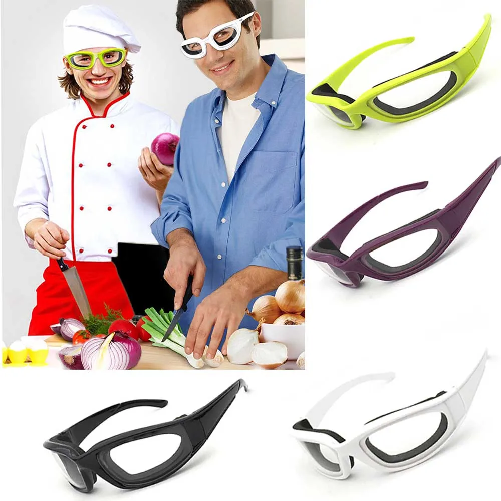 

Onion Goggles Kitchen Tools Accessories Kitchenaid Kitchenware Cooking Utensils For Kitchen 1PC Anti-Oil Onion Cutting Goggle