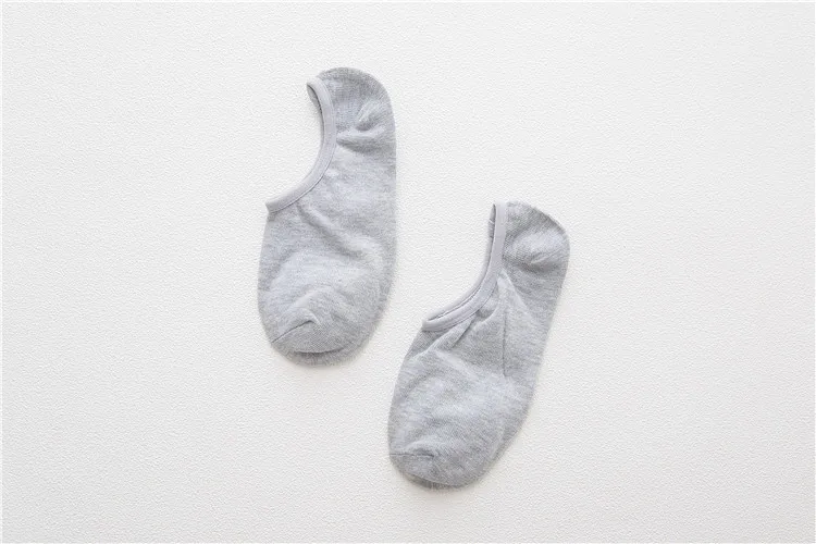 12Pairs New Hot Sale Solid Color Casual Spring Summer Invisible Male's Cotton Socks enlarge