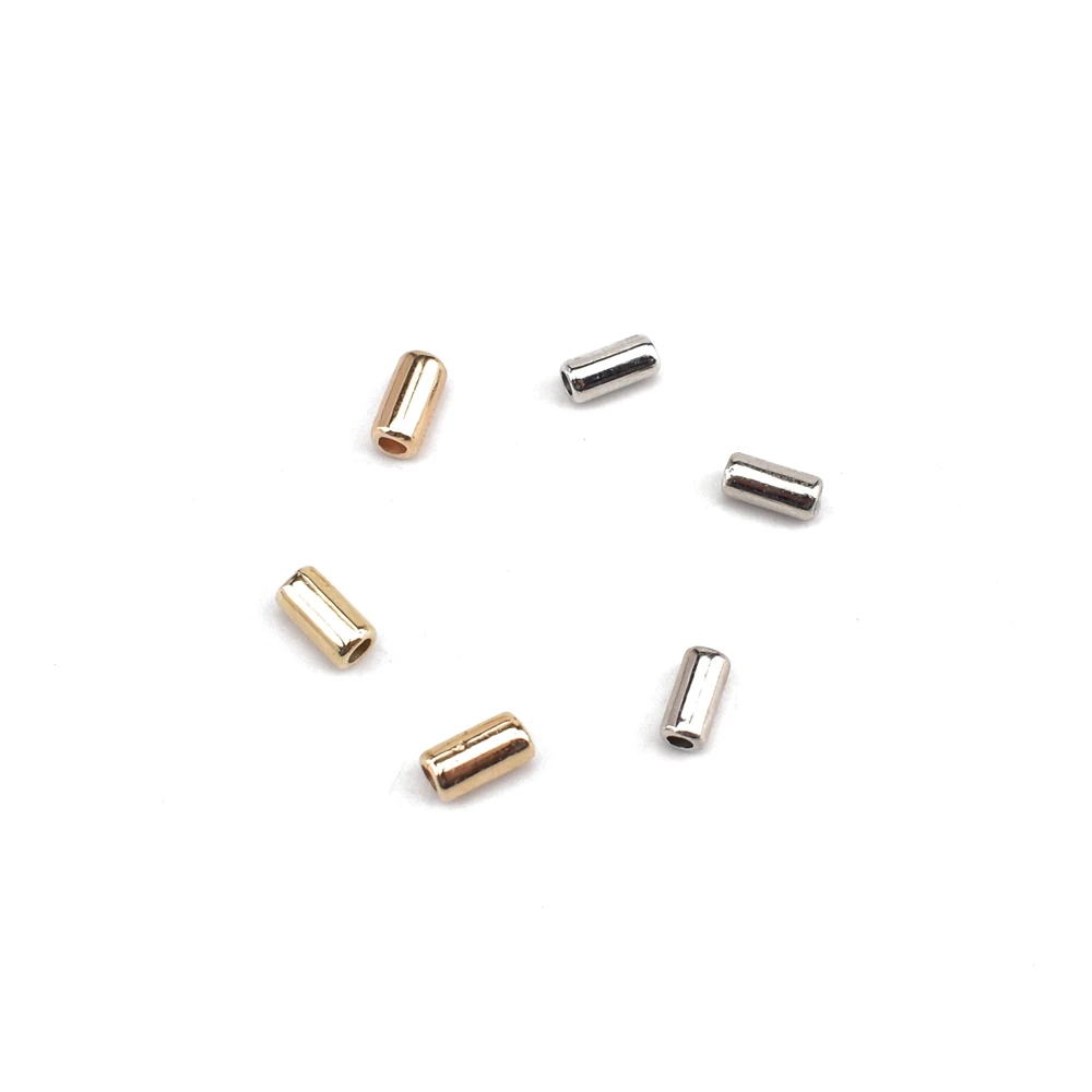 Пластиковые цилиндрические бусины для браслета 200 шт./лот 3 х 6 мм