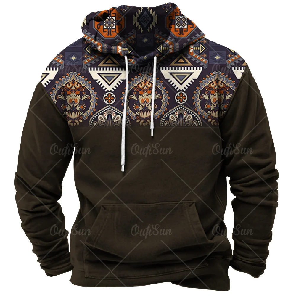 

2023 Vintage Men's Hoodie 3d Print Long Sleeve Pullover Fashion Sweatshirt For Men's Oversize Hoodie For Men High Quality Tops