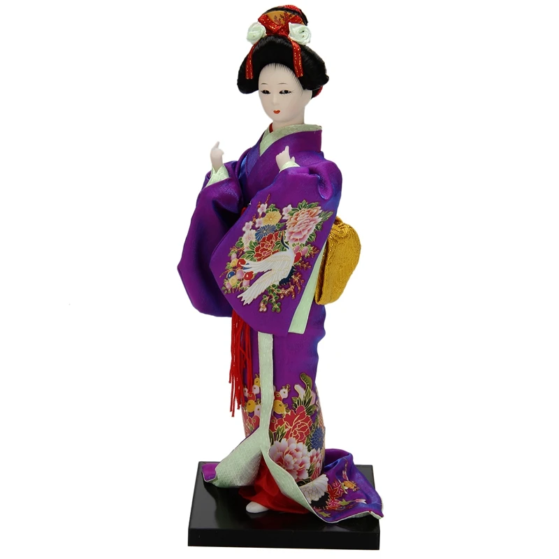 Японские народные куклы гейши куклы-кимоно шелковые поделки ручной работы