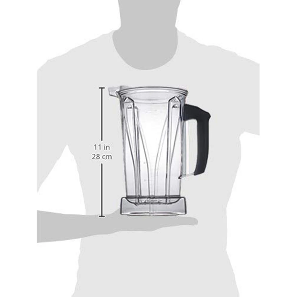 

Blender Jar 64Oz, Replacement Transparent Blender Container, Accessories Kit Fit for Vitamix Blender