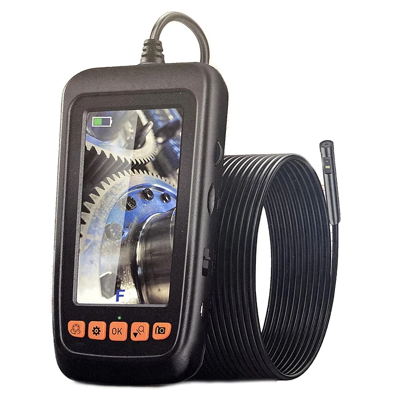

4.3-inch HD with screen dual lens endoscope camera Industrial plumbing overhaul automobile maintenance auto repair
