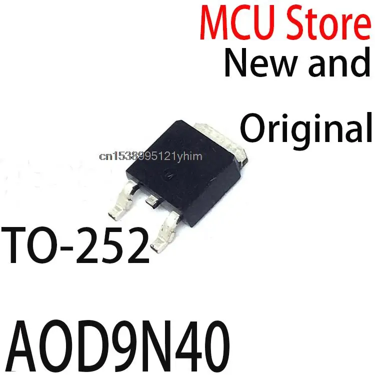 10 шт. новые и оригинальные TO-252 D9N40 TO252 9N40 400 В 8A AOD9N40