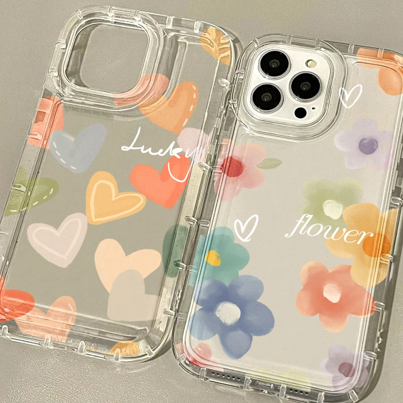 Love Heart Phone Case For Samsung A53 5g Case A54 5g S23 Ultra A32 A52 A52S A33 A34 A23 A13 A73 A71 S22 Ultra S21 S20 FE Cover  