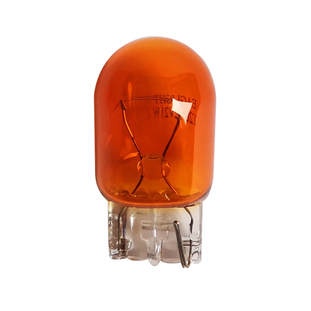 

T20 7440 7443 WY21W W21W Галогенные лампы 7443 W21/5W T20 Супер яркий резервный фонарь заднего хода для автомобильной сигнальной лампы 12 В янтарно-красный