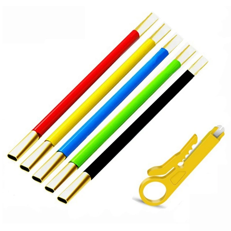 

TOP CAT5 CAT6 CAT7 Loosener Network Cable Straightener Both Ends With Mini Wire Stripper Great Uses Of Small Tool