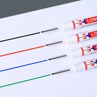 4pcs decorative pen convenient bright colored quick drying smooth ink output marker pen for metal marking pen marking pen