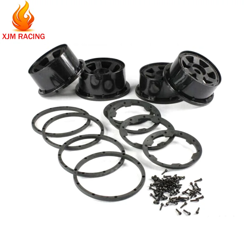 

Пластиковая передняя или Задняя Ступица колеса с кольцевым замком для 1/5 HPI ROFUN BAHA KM ROVAN Baja 5B грузовик Радиоуправляемый автомобиль игрушки детали