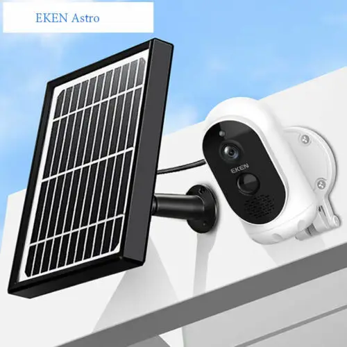 

EKEN ASTRO Full HD Outdoor Indoor Solar CCTV Security Wide 1080P WiFi Camera UK