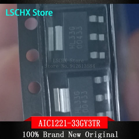 10pcs New 100% Original AIC1221-33GY3TR Arduino Nano Integrated Circuits Operational Amplifier Single Chip Microcomputer
