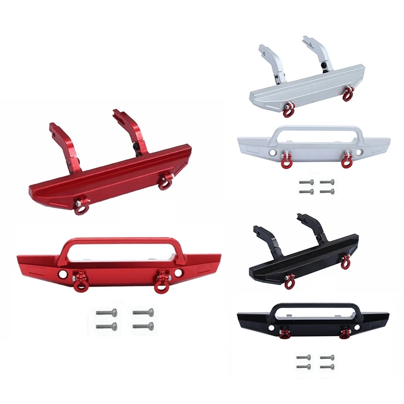 Металлический передний и задний бампер 9734 для Traxxas TRX4M TRX-4M 1/18 детали обновления