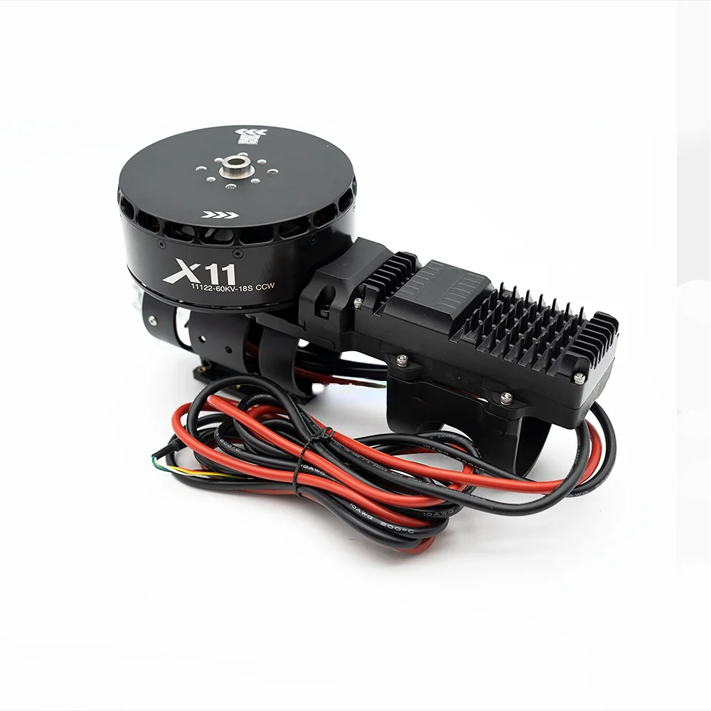 

Двигатель Hobbywing X11 MAX 11122, 18S, 60 кВ, 48175 пропеллер, мощная и превосходная упорная силовая система для многовинтового сельскохозяйственного дрона