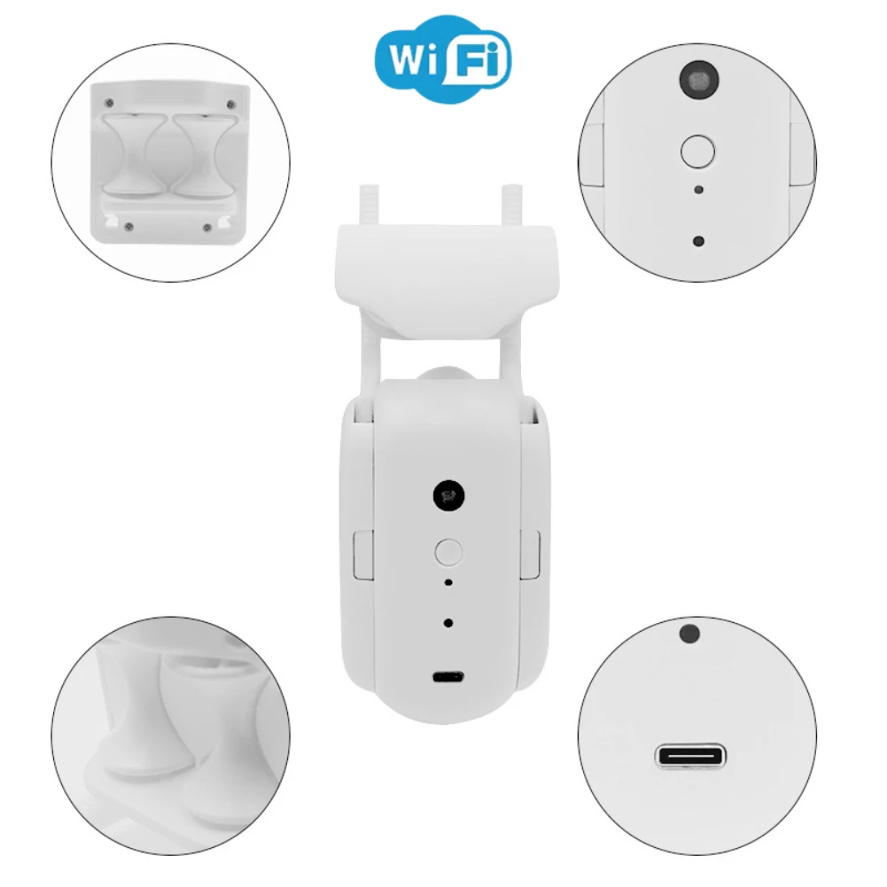 

Wireless Wifi Electric Curtain Motor With Llumination And Temperature Sensor Rechargeable Remote Control Smart Curtains Robot
