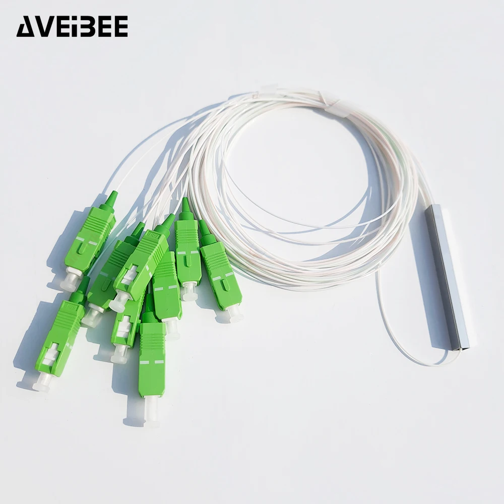 

Quality Warranty 1x2 1x4 1x8 1x16 1x32 SC APC Optical PLC Splitter Steel Tube Cable 2 Way 4way 8 Way 16 Way SM 1310/1550nm