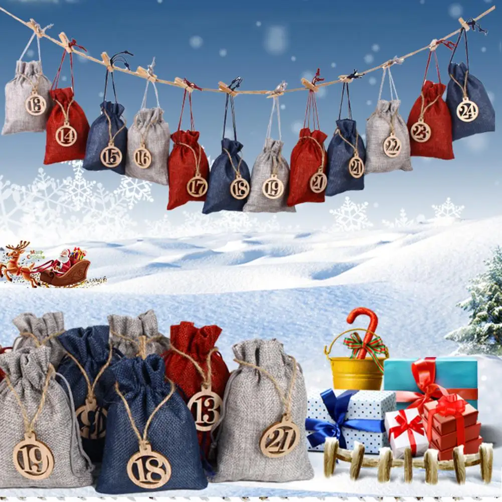 

with Hang Tag 1 Set Great Hollow Out Engraving Gift Bag Set Wooden Xmas Gift Bag Set Fine Workmanship Gift