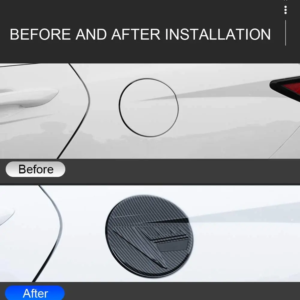 Для Hyundai Elantra CN7 2021 автомобильные аксессуары украшение для двери бензобака крышка