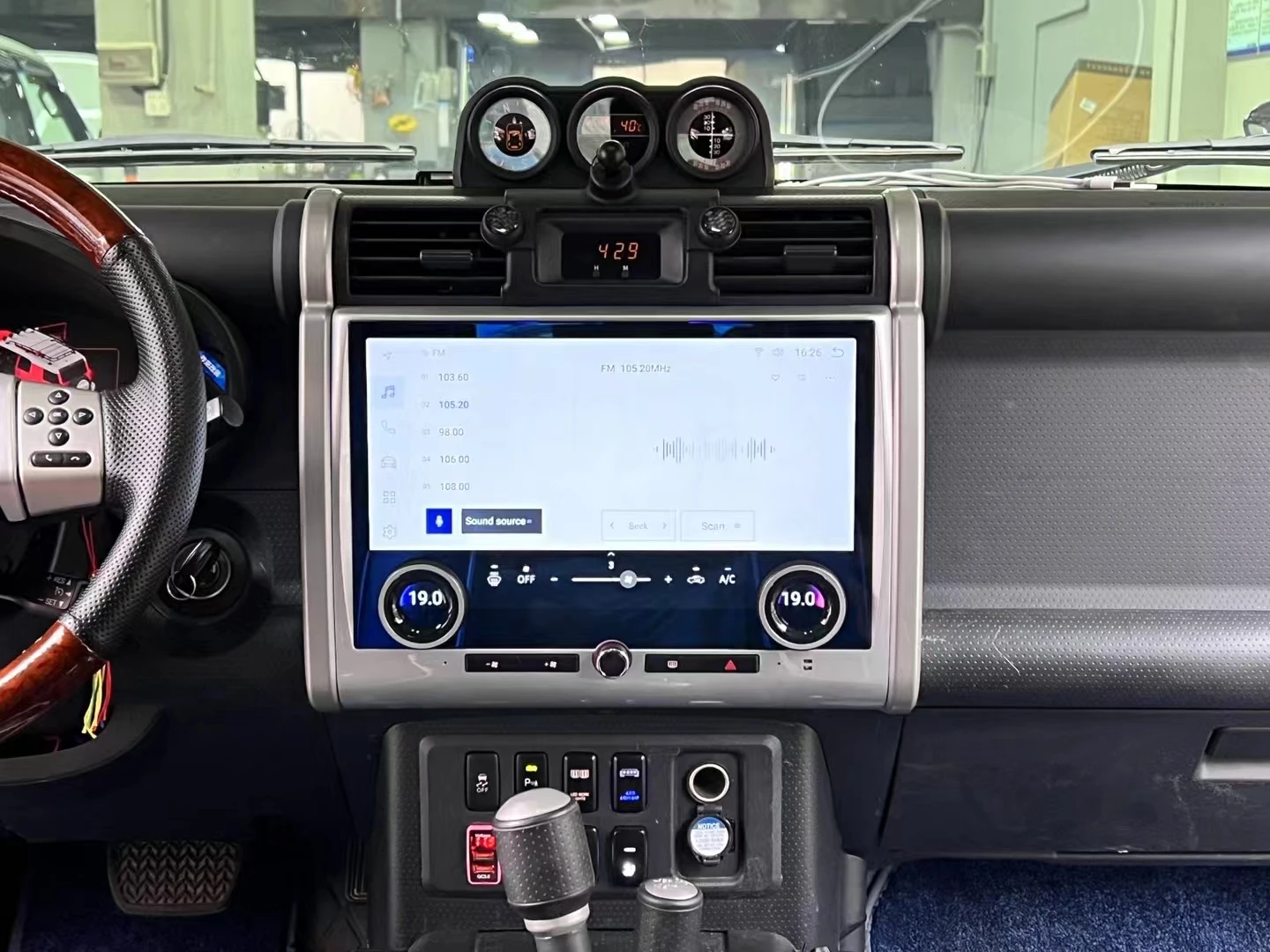 Автомобильный DVD-плеер Carplay Android 14 0 8 ГБ + 256 13 3 дюйма IPS LTE GPS Wi-Fi Bluetooth RDS Радио для Toyota