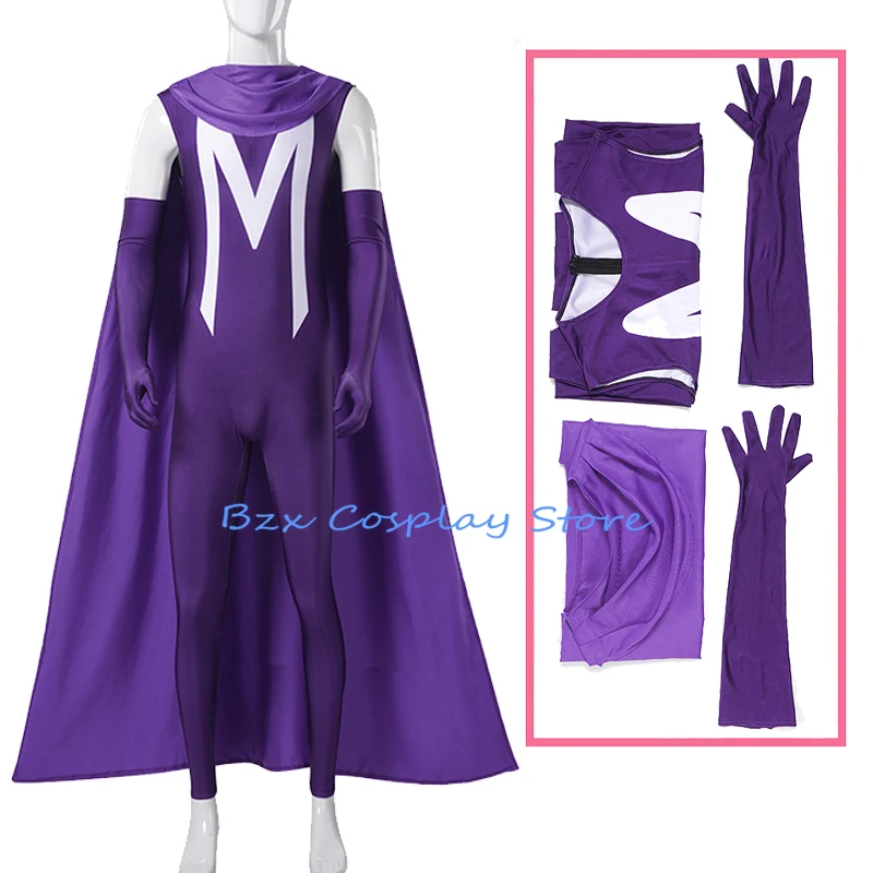 Костюм для косплея из аниме Магнето 97 X костюм фантазии Маскировка мужчин мужской