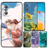 hot anime totoro for xiaomi redmi k50 gaming pro 5g 10 9 9a 9c 9t 8 7 6 5 4x tpu soft black phone case fundas capa cover coque