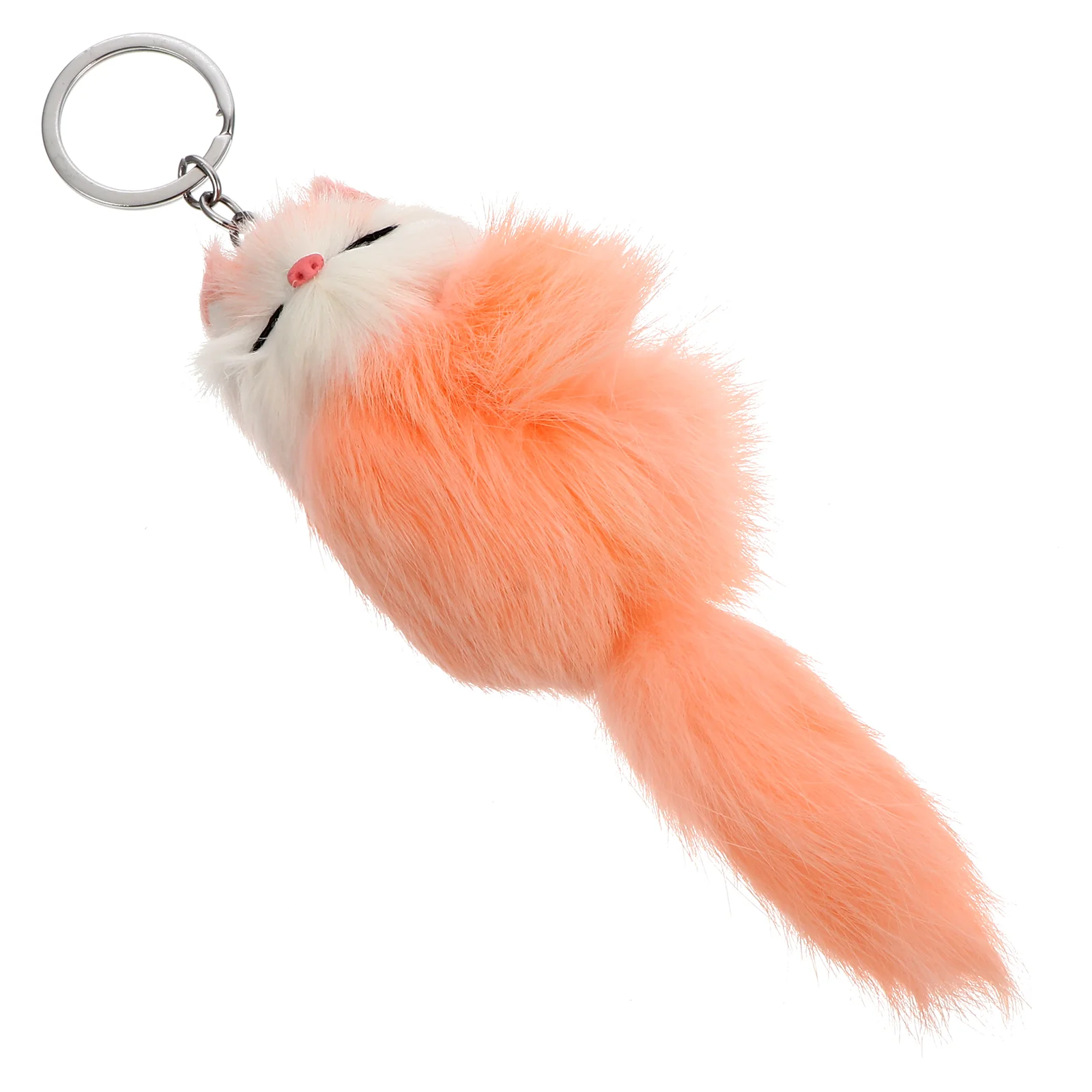 

Korean Decor Women Birthday Gifts Lady Parts Keychain Car Key Chain Backpack Decor Accessory Key Ring Plush Fox Ornament