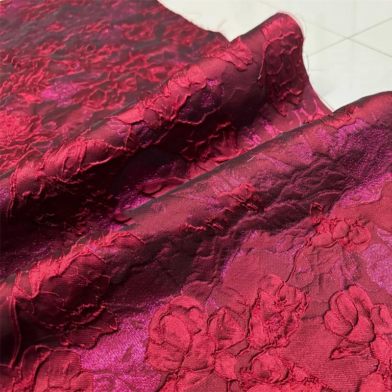 Новое жаккардовое платье в китайском стиле с трехмерным рельефным цветочным