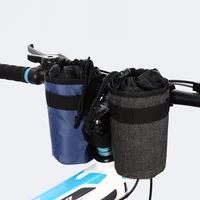 aluminum foil drawstring polyester hanging bicycle holder kettle stable bicycle front pouch water bottle bag