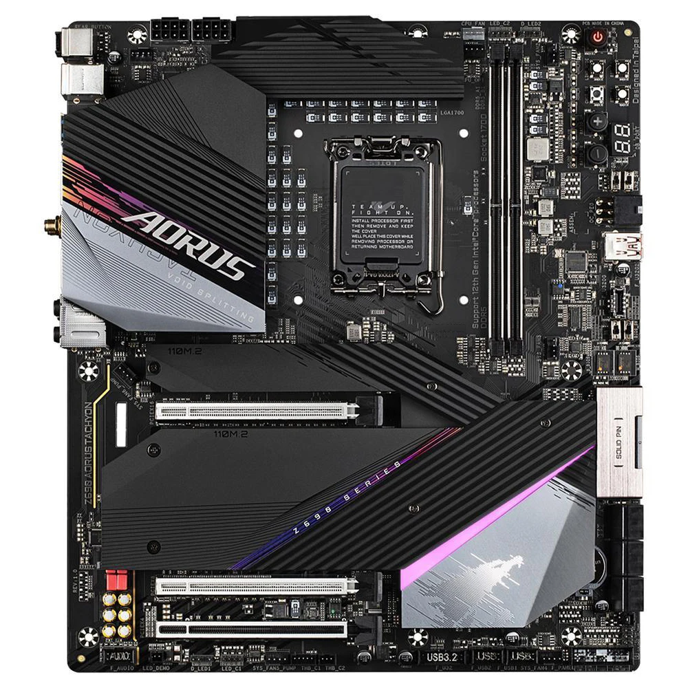 

Z690 AORUS TACHYON для Gigabyte LGA1700 2 * DDR5 64 ГБ