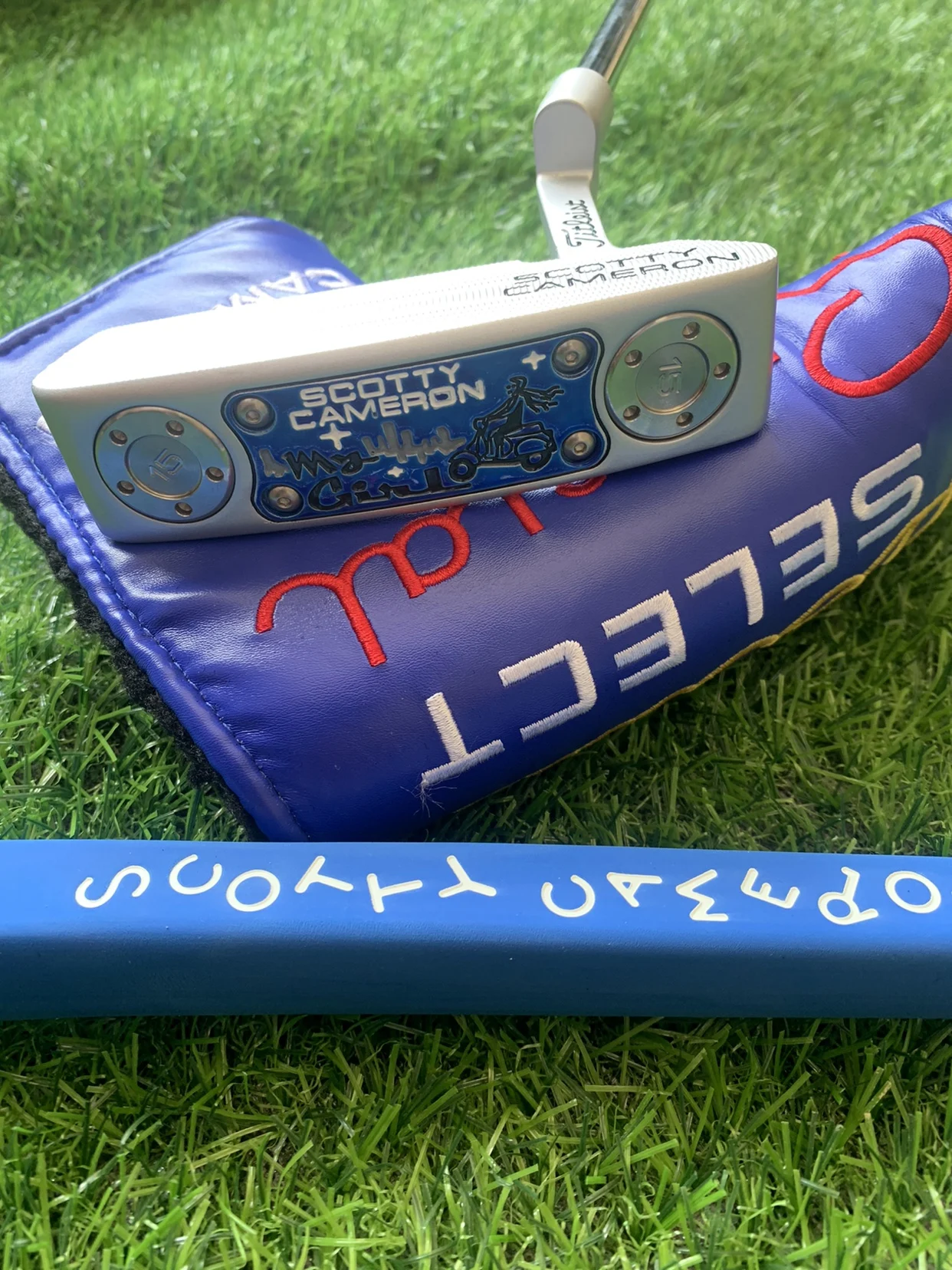 

Blue My Girl Clubs New Men 2.0 32/33/34/35 Inches Golf Putter for Right Hands