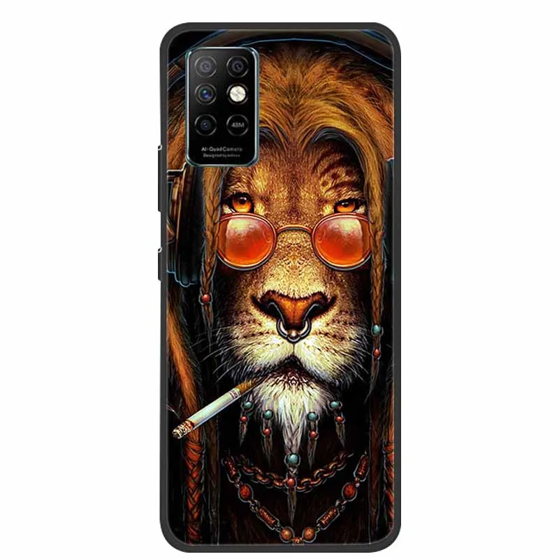 Чехол для Infinix Note 8 8i 10 Pro мягкий силиконовый чехол из ТПУ телефона X692 Note8 Capa милый