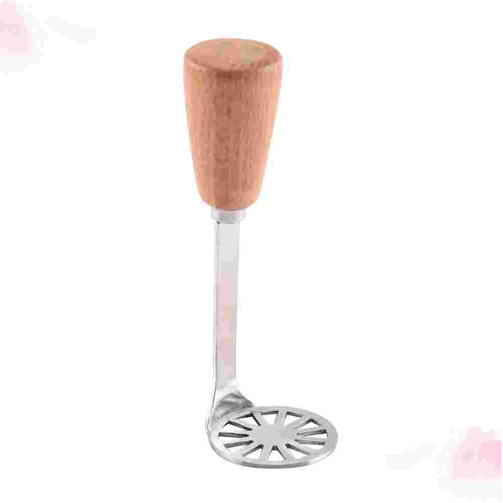 

1pc Potato Masher Stainless Steel Handheld Supplement Grinder for Kitchen