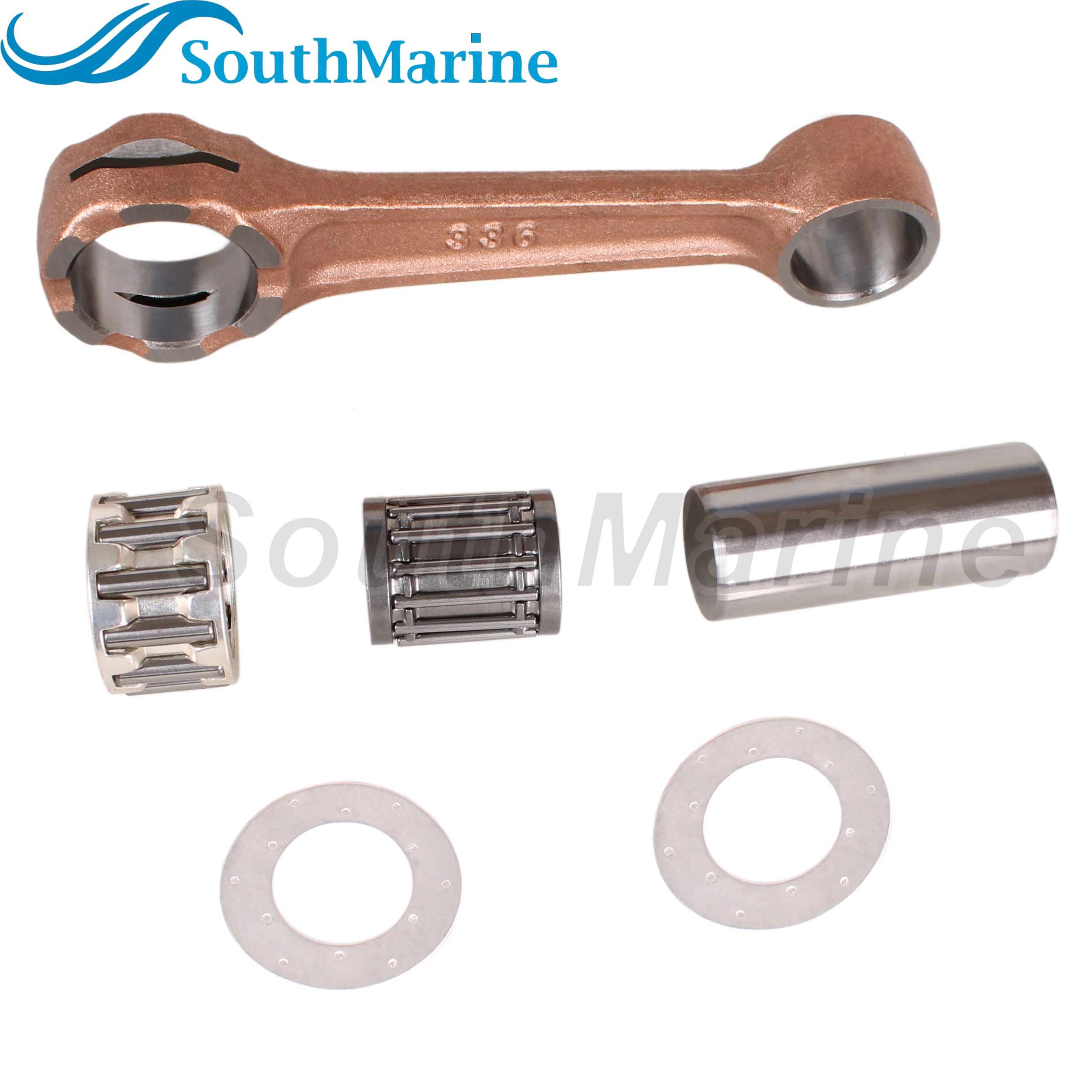 Лодочный двигатель 336-00040-1 336000401 м комплект Шатунов для Tohatsu Nissan 25HP 30HP M30A3 M25C3 NS30A4 /