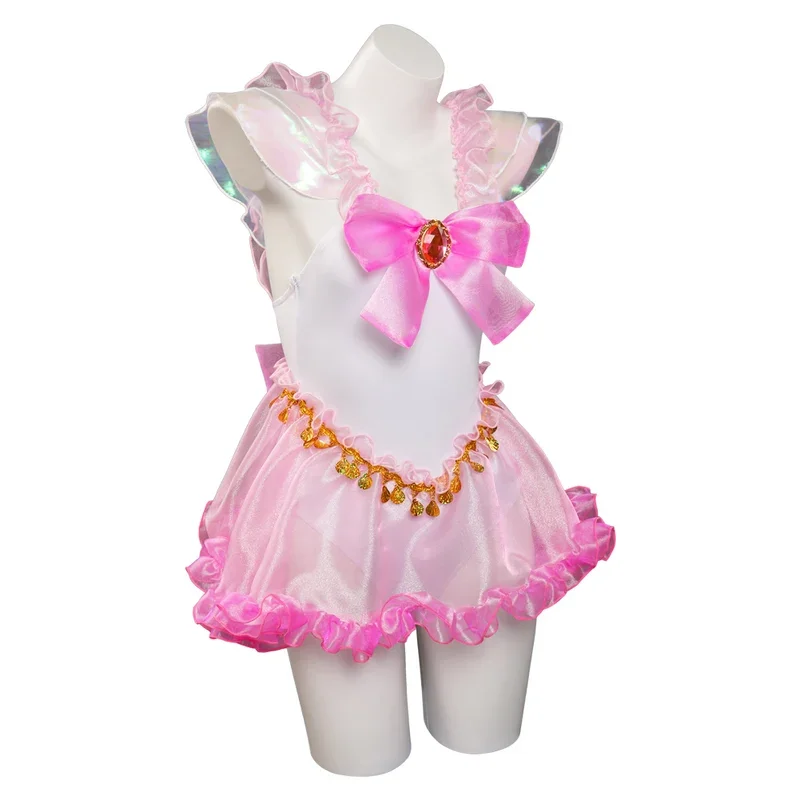 Фото Moon Chibiusa Косплей saior купальный костюм летнее платье купальники наряды для женщин для взрослых Хэллоуин карнавал костюм №5