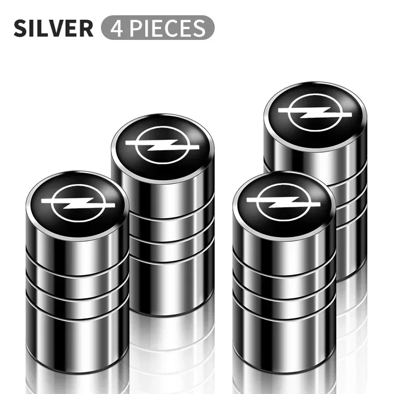 

Комплект из 4 колпачков на ниппели для шин с логотипом Opel (Astra, Insignia, Mokka, Zafira, Corsa, Vectra, Antara, Meriva) – Автоаксессуары