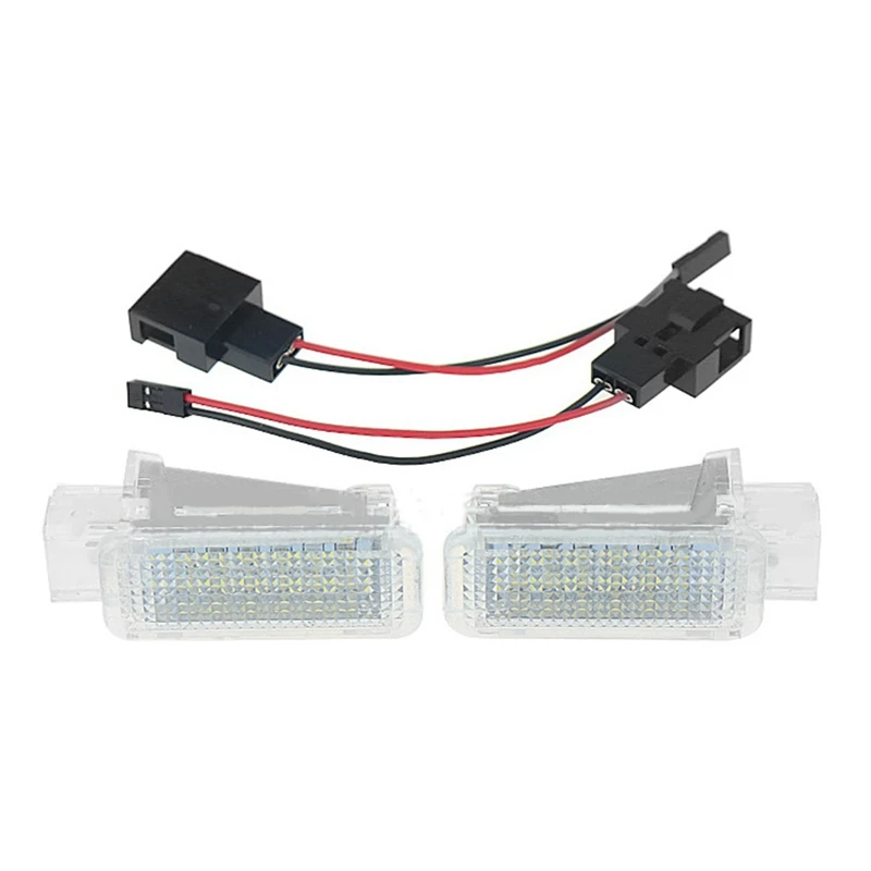 

Car Footwell Light Trunk Light For - A4 A6 C6 C7 R8 TT Q5 Q3 Q7 A8 S3 RS6 4B0947415 4B0947415A 4E0947415 8D0947415