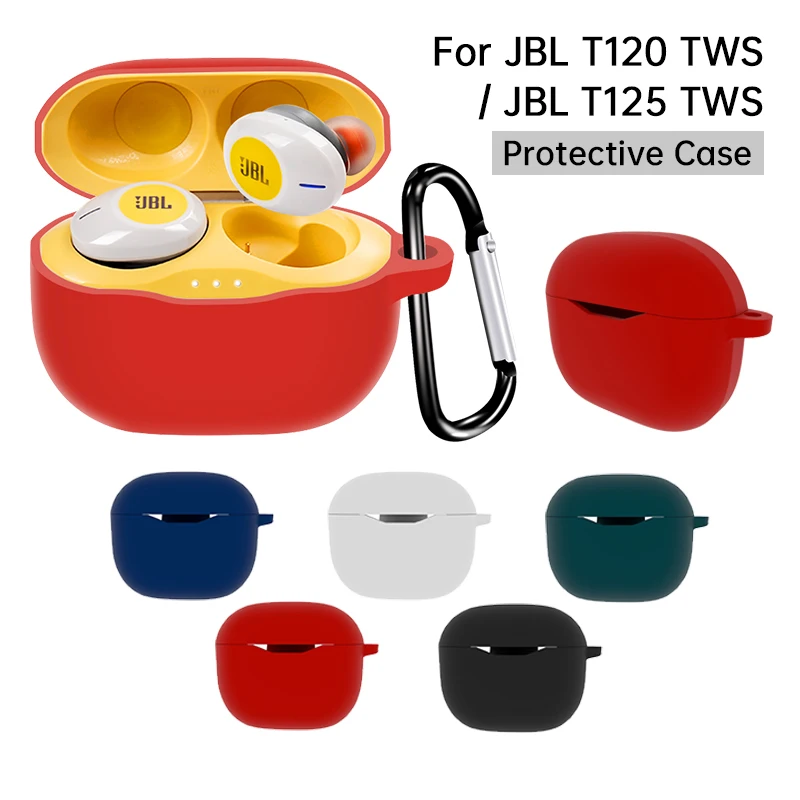 Чехол для JBL Tune 125 TWS чехол Bluetooth наушников силиконовый T120tws T125TWS с искусственным