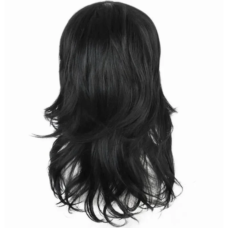 Аниме My Boku no Hero Academia Shouta Aizawa длинный волнистый черный термостойкий костюм для