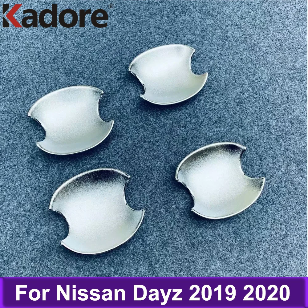 

Styling Car Accessories For Nissan Dayz 2019 2020 Side Door Handle Bowl Cover Trim Sticker Decoration ABS Chrome